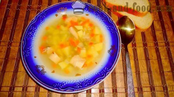 Zuppa di coniglio con patate - come cucinare deliziosa zuppa da un coniglio, un passo per passo ricetta foto