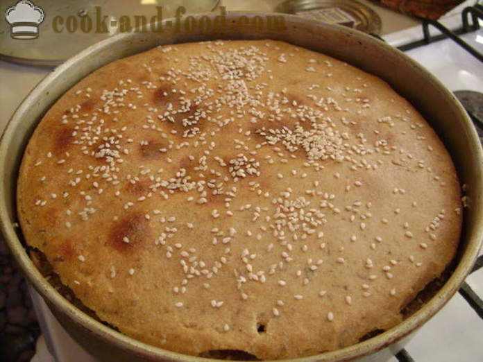 Pane azzimo in forno - come cuocere il pane azzimo a casa, passo dopo passo ricetta foto