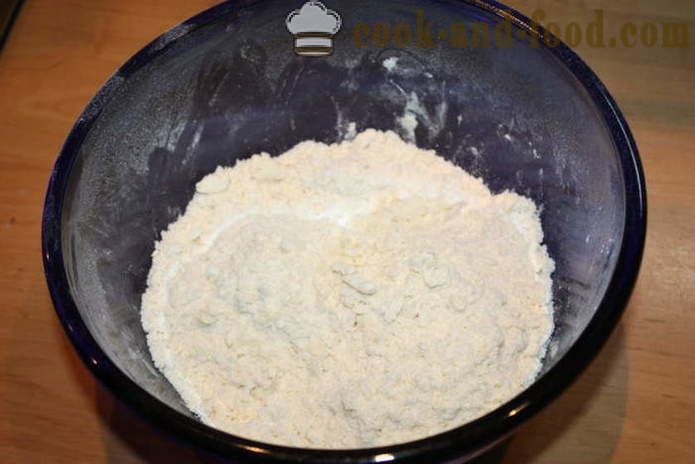 Pasta pasta sfoglia in fretta - come fare la pasta sfoglia senza lievito in fretta, passo dopo passo ricetta con phot