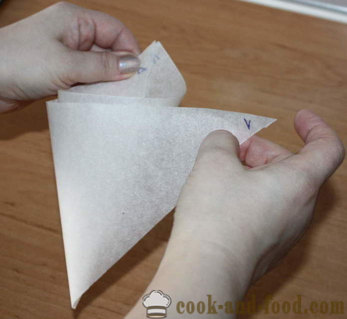 Come fare un sac à poche a casa con le proprie mani fatto di carta