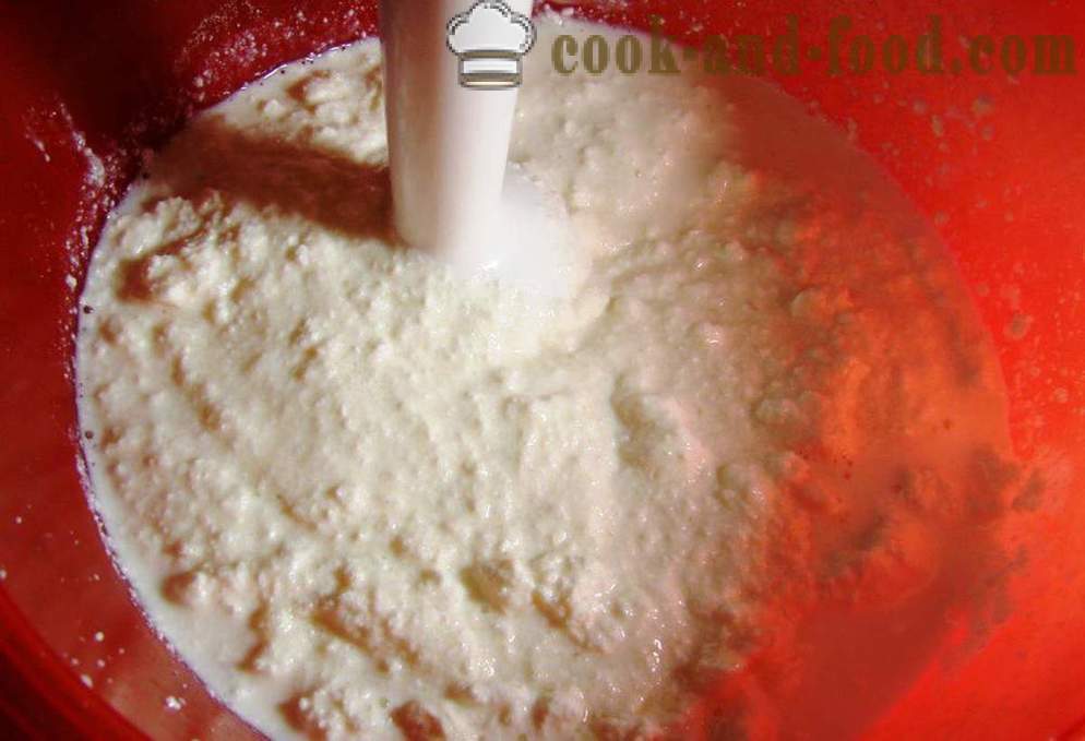 Casseruola Ricotta con semola - come rendere casseruola ricotta in forno, con un passo per passo ricetta foto