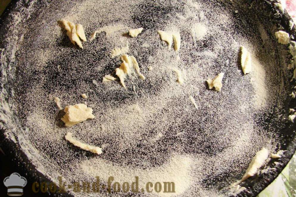 Casseruola Ricotta con semola - come rendere casseruola ricotta in forno, con un passo per passo ricetta foto