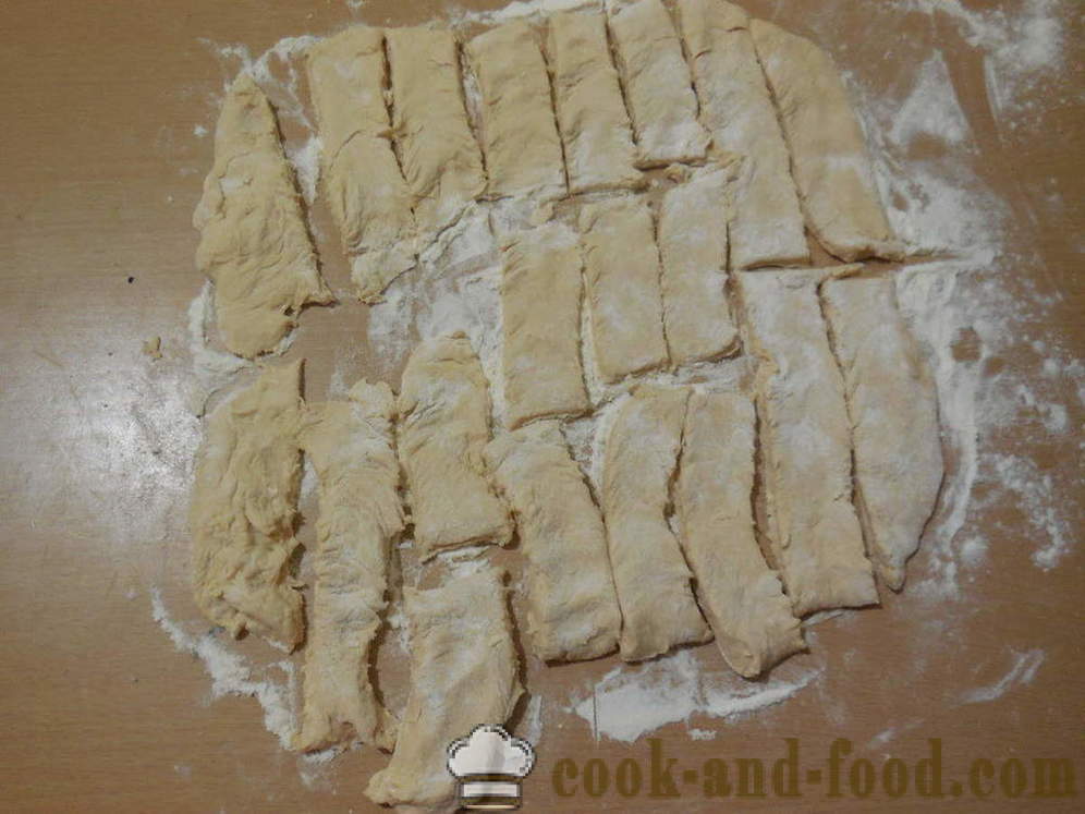 Cookies purè di patate - come cuocere una patata bastoni in forno, con un passo per passo ricetta foto