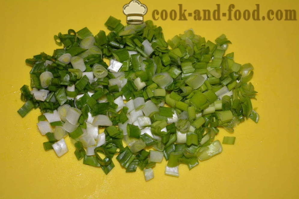Insalata dal cuore di bue con cetriolo e uova - come preparare un'insalata di cuori, un passo per passo ricetta foto