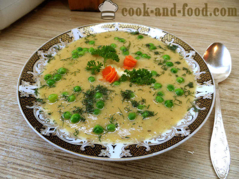 Zuppa di zucca con crema e carne - come cucinare una deliziosa zuppa di zucca con crema, con un passo per passo ricetta foto