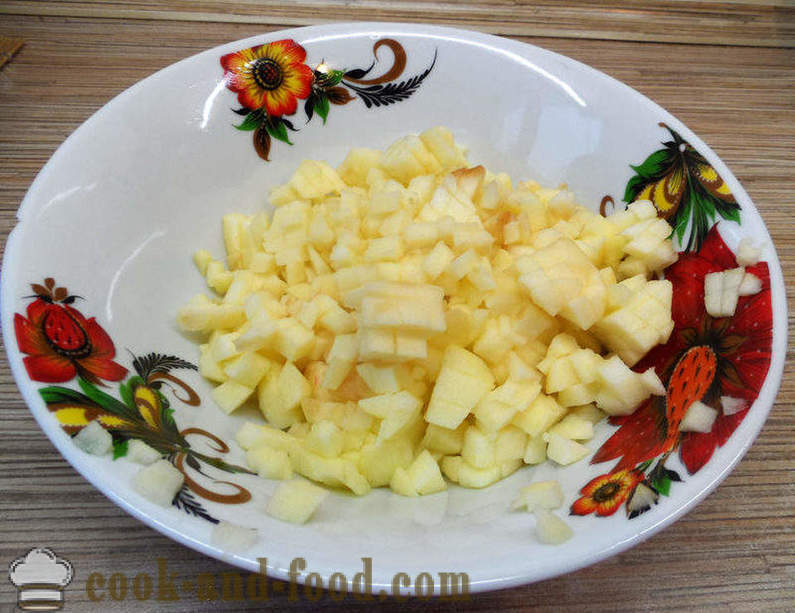 Classic Strudel viennese con le mele - come cucinare lo strudel di mele, un passo per passo ricetta foto