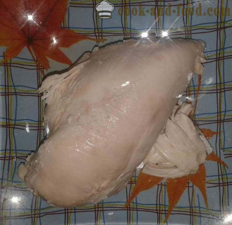 Pate Delicious di fegato di pollo con pollo - come cucinare in casa patè di fegato di pollo e petto, passo dopo passo ricetta foto