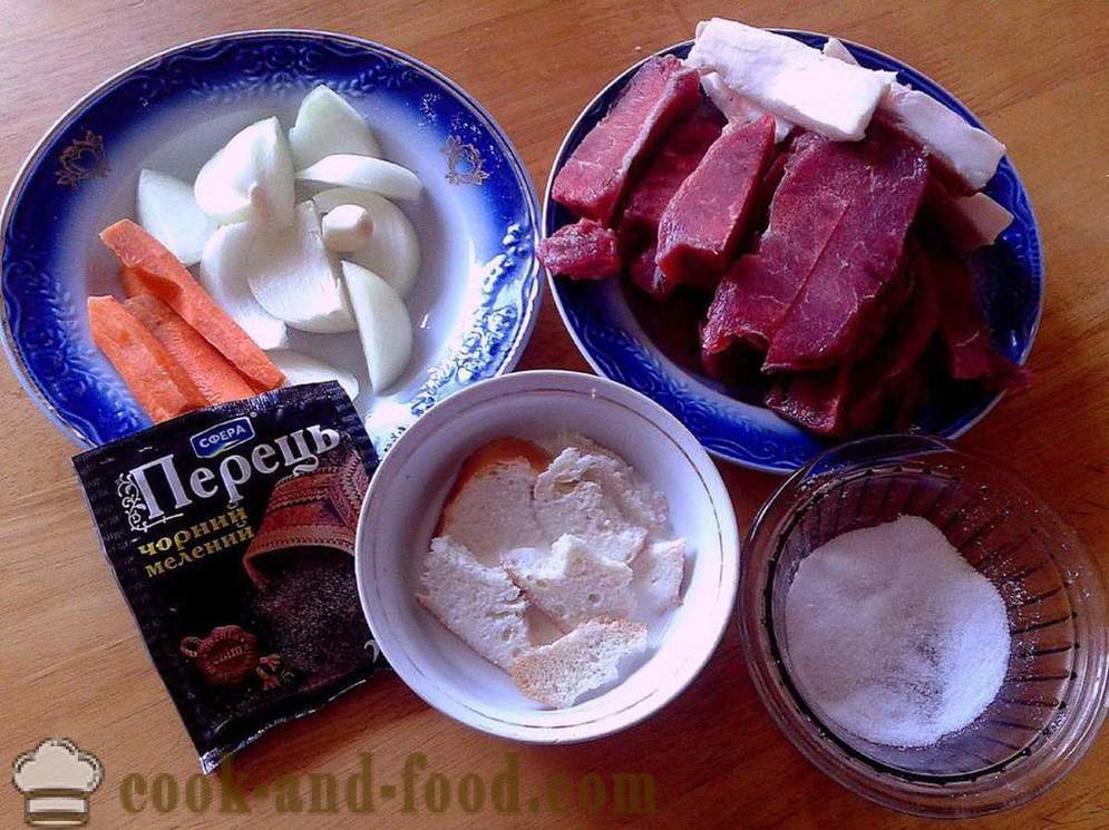 Zuppa semplice con polpette di carne e riso - come cucinare la minestra con polpette in multivarka, passo dopo passo ricetta foto