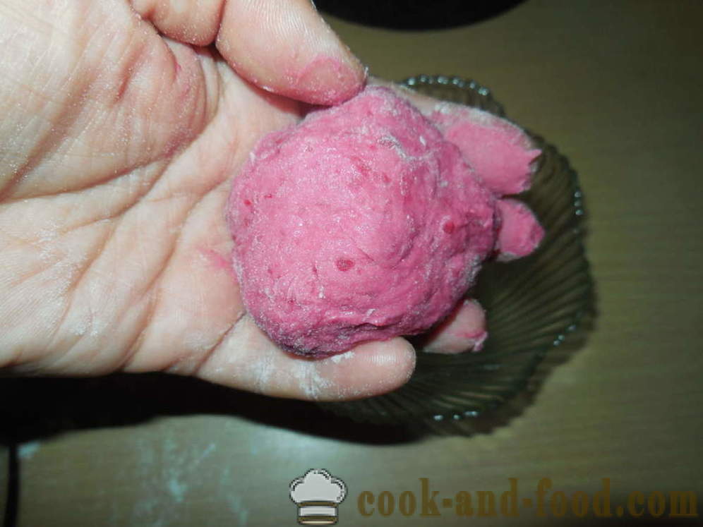 Gnocchi ucraini con aglio borscht per - Come cuocere le polpette con aglio in forno, con un passo per passo ricetta foto