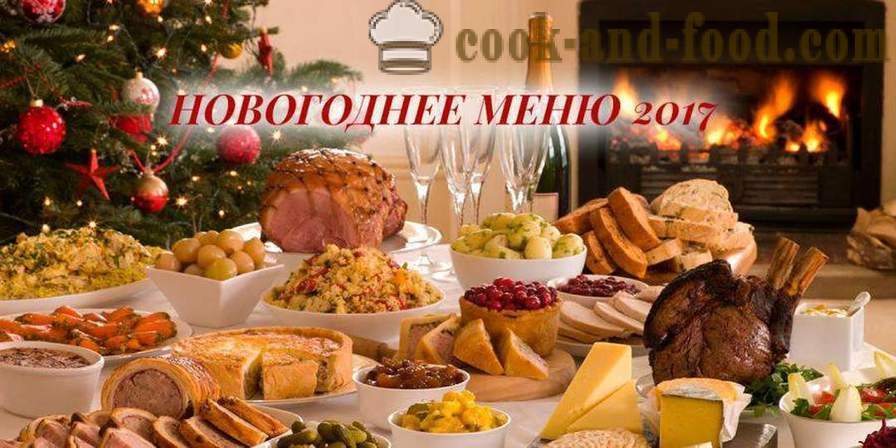 Cosa cucinare per il 2017 Capodanno - Menù di Capodanno sulla anno del Gallo, ricette con foto