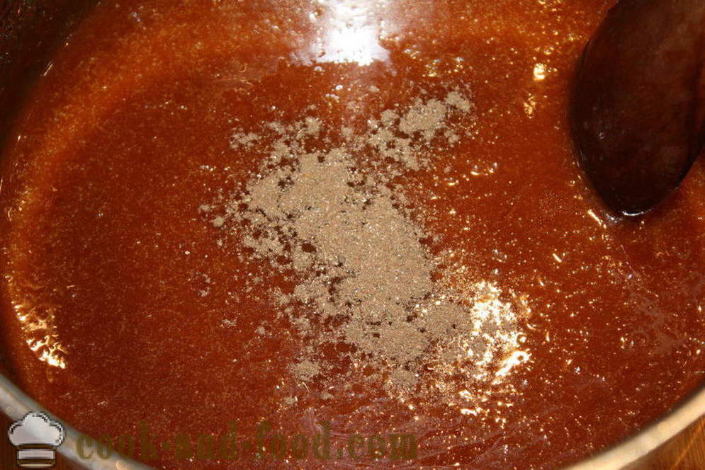 Miele choux pasta per panpepato - tecnologie e metodi di cottura come fare un impasto di pan di zenzero, un passo per passo ricetta foto