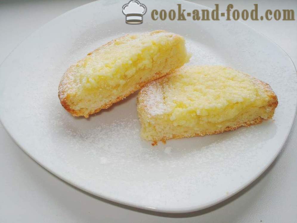 Cheesecake con pasta al forno - come cucinare cheesecake con ricotta, un passo per passo ricetta foto