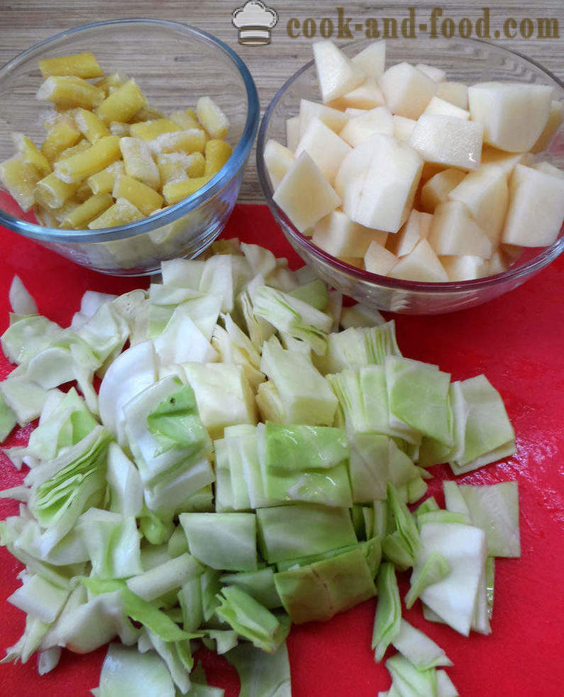 Zuppa di barbabietole, borsch - come cucinare la zuppa purea di verdure varie, un passo per passo ricetta foto