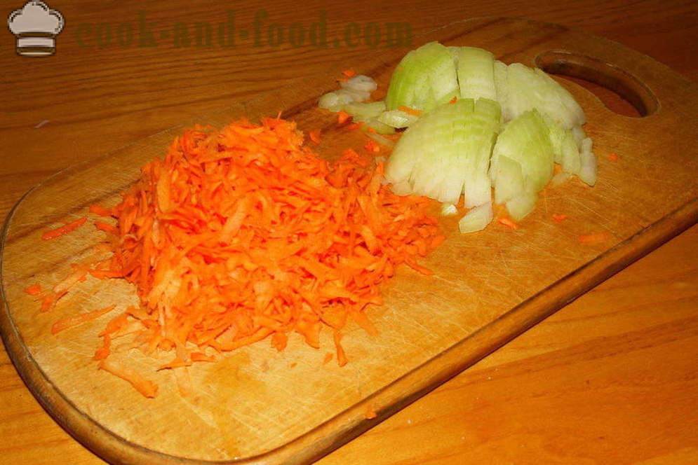 Peperoni ripieni alimentari cotti in forno - come cucinare peperoni ripieni con carne e riso, con un passo per passo ricetta foto