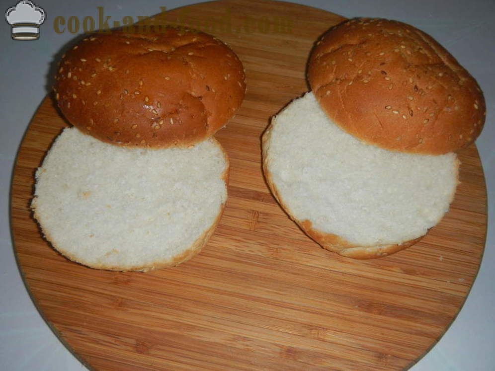 Burger Juicy - come fare un hamburger a casa, passo dopo passo ricetta foto