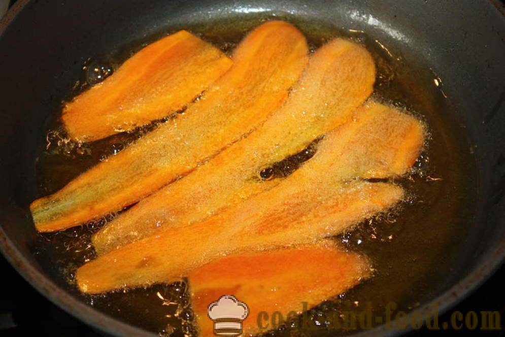 Rotolo di pollo farcito con verdure al forno - Preparazione rotolo di filetto di pollo, passo dopo passo le foto delle ricette