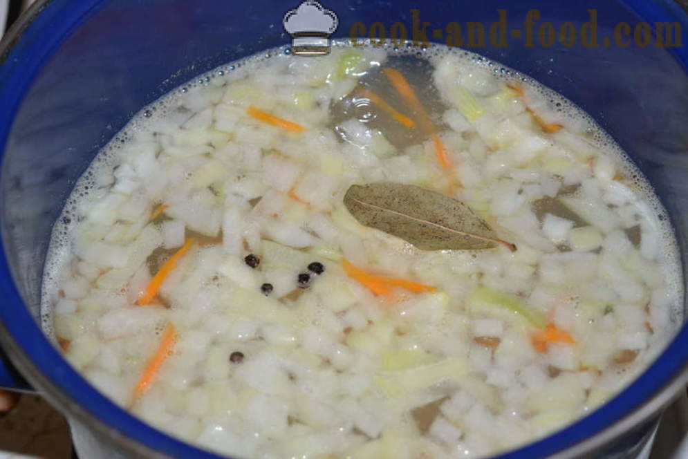 Deliziosa zuppa dal luccio in casa - come cuocere la zuppa di pesce da un luccio, un passo per passo ricetta foto