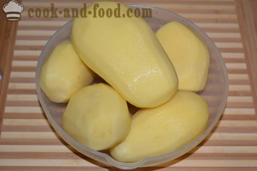 Purè di patate con latte e burro senza grumi - come cucinare un delizioso purè di patate, un passo per passo ricetta foto
