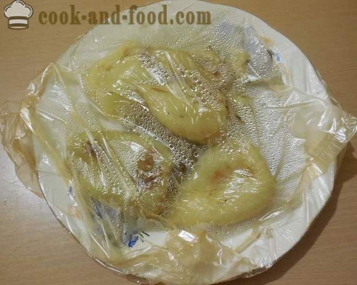 Caviale di melanzane Raw - come cucinare uova crude melanzane, passo dopo passo ricetta foto