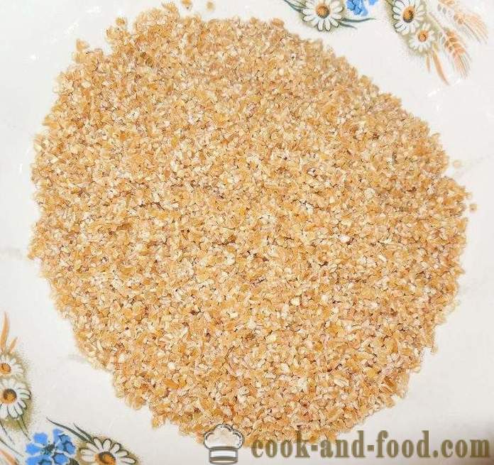 Come cucinare cereali grano con il latte - passo dopo passo ricetta foto