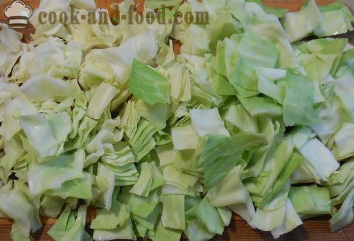 Stufato di verdure con zucchine, cavoli e patate in multivarka - come cucinare stufato di verdure - ricetta passo dopo passo, con le foto