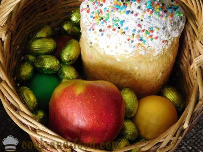 Cosa mettere nel cestino di Pasqua - come assemblare e decorare il cesto in chiesa il giorno di Pasqua