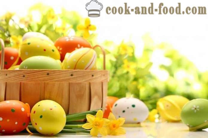 Tradizioni culinarie e costumi di Pasqua - tavola di Pasqua nella tradizione slava ortodossa
