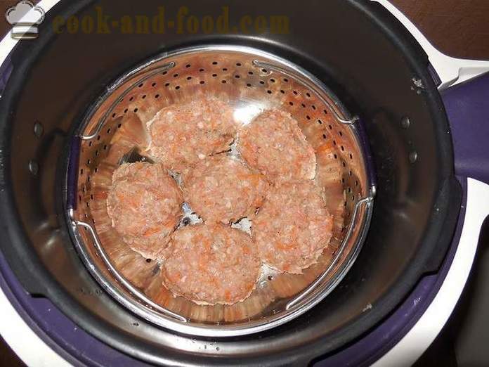 Grechanik con carne macinata in multivarka - come cucinare un tacchino Grechanik vapore, passo dopo passo le foto delle ricette.
