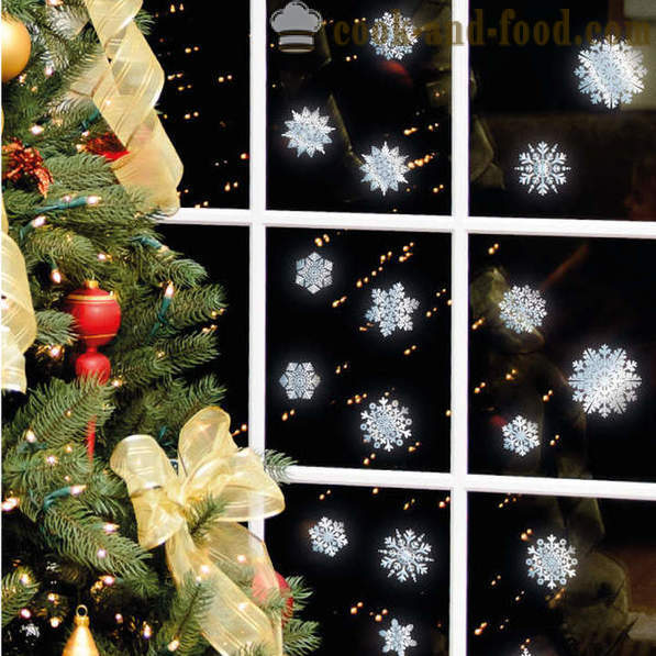 Natale Decor Idee 2015 decorazione del nuovo anno con le mani in dell'Anno della Capra sul calendario orientale.
