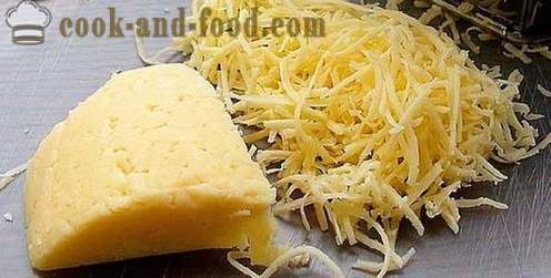 Funghi ripieni di formaggio e cotti in forno. Ricette semplici e gustose con le foto.
