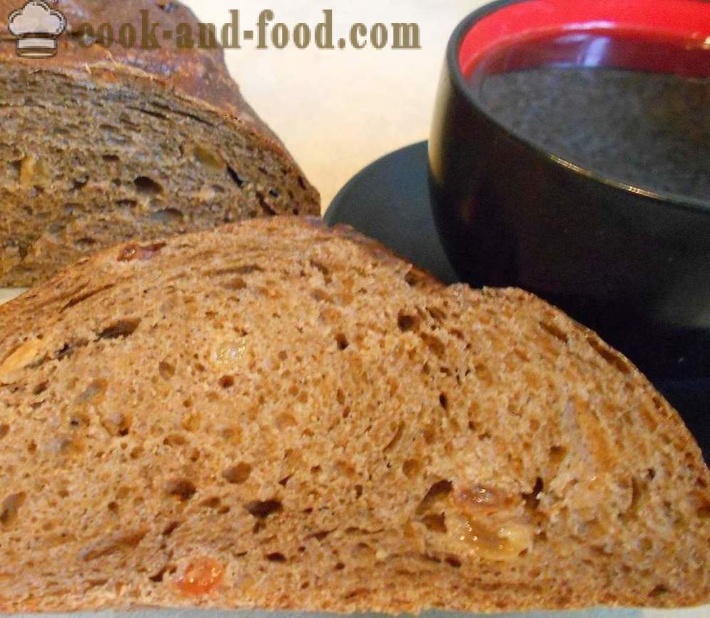 Pane senza lievito e yogurt fermento, cotta al forno - di grano - segale, semplice ricetta fatta in casa con una foto