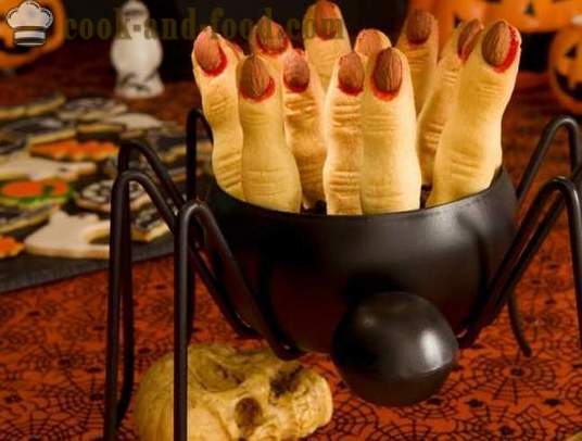 Dolci e torte per Halloween - cookie Streghe dita e altre prelibatezze dolci con le proprie mani, semplici ricette di cottura