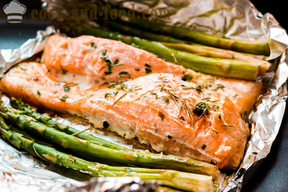 Cuocere il salmone Ricetta in forno - video ricette a casa