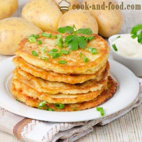Cucina bielorussa: frittelle di patate - video ricette a casa