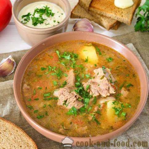 Ricetta per la zuppa di Kharcho a casa