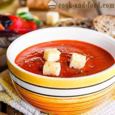 Cottura miracolo di pomodoro: zuppa di pomodoro - video ricette a casa