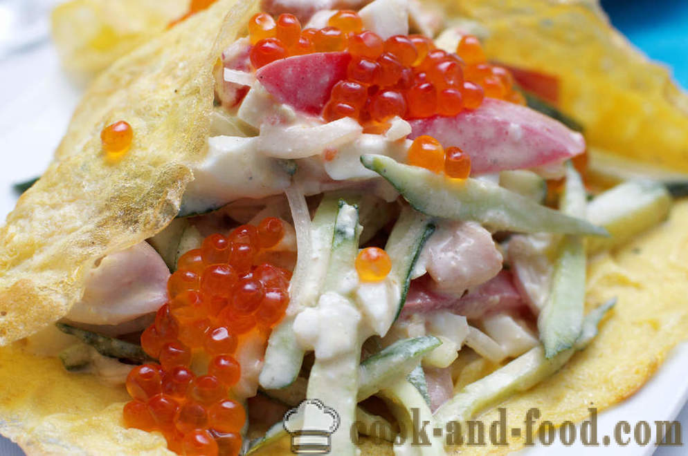 3 ricette deliziosa insalata di calamari e cetrioli - video ricette a casa