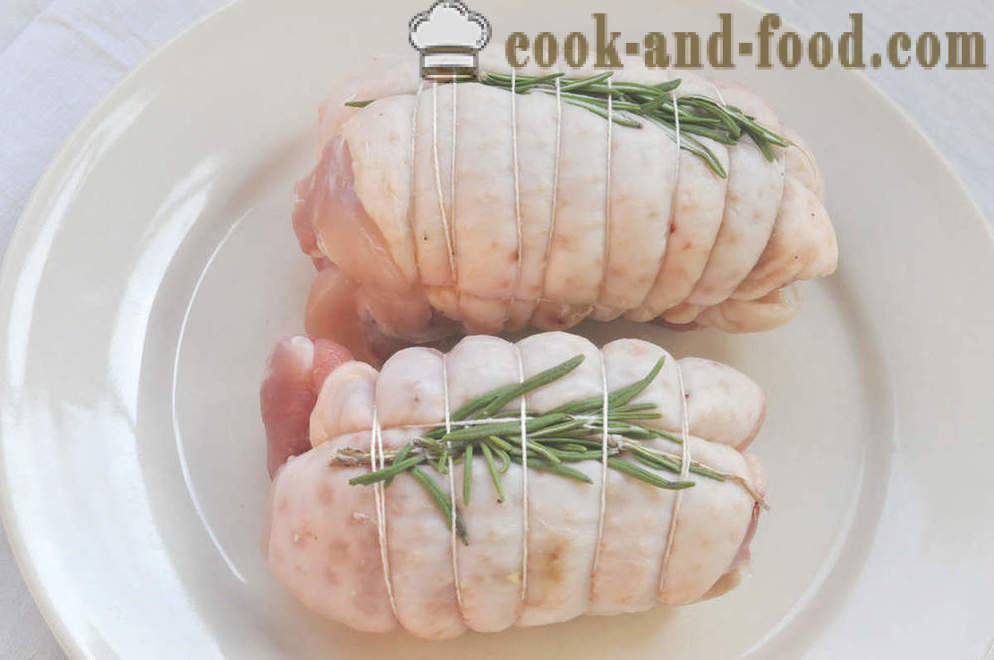 Come cucinare chicken roll - video ricette a casa