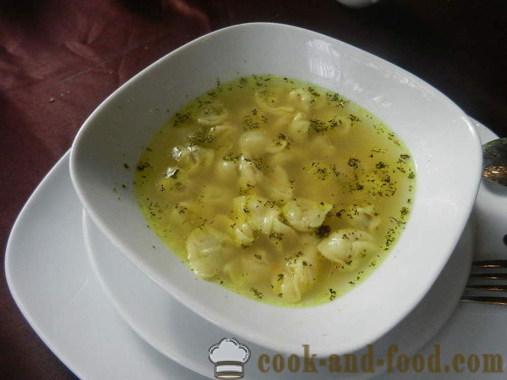 Zuppa ucraina con gnocchi, ricette di cucina