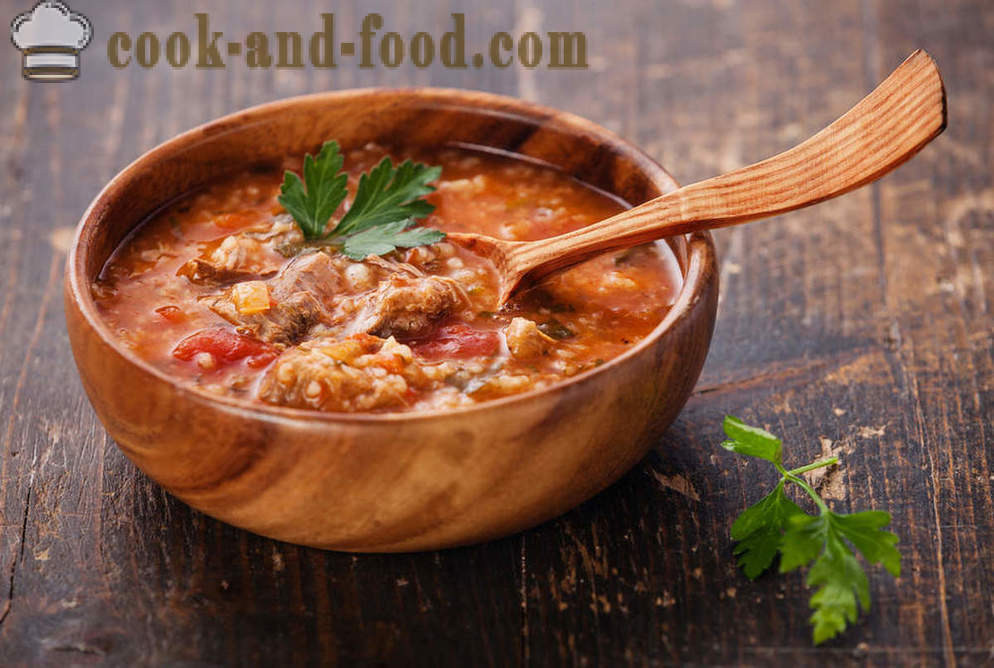 La ricetta di kharcho minestra calda - video ricette a casa