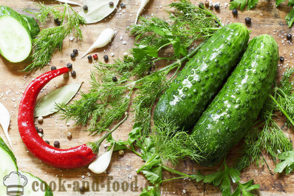 Cetrioli salati 5 ricette provate