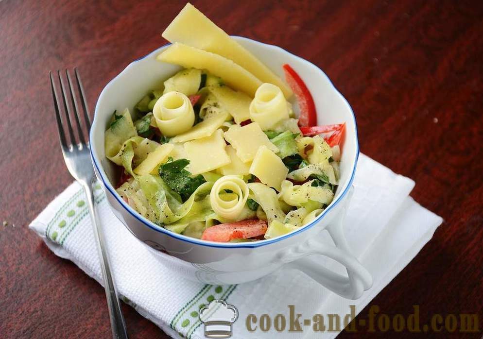 Cottura di giovani verdure: 5 piatti di zucchine - video ricette a casa